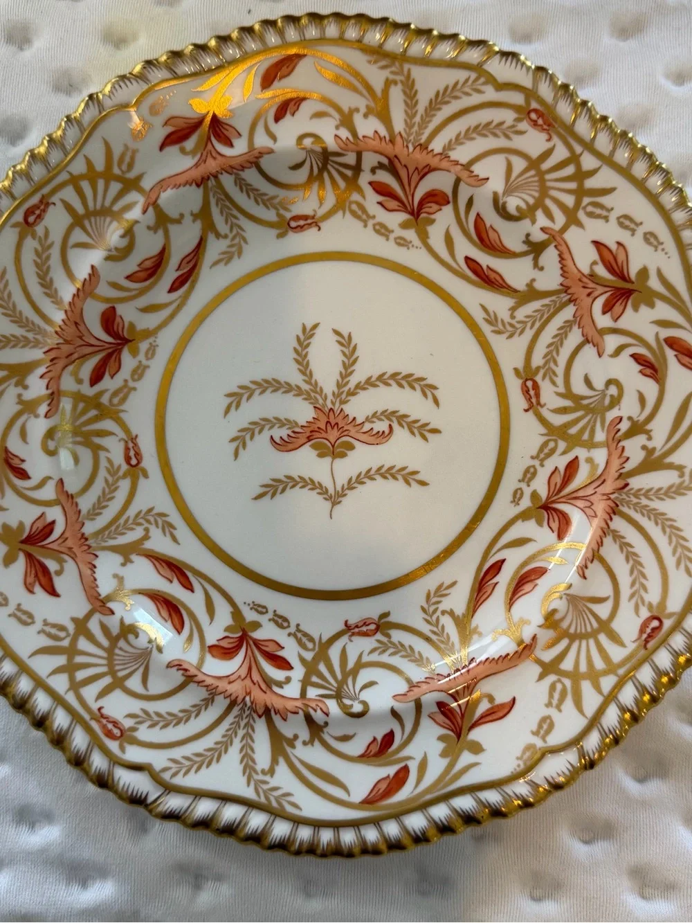 Vintage Spode Regency salad plate, bone china!
